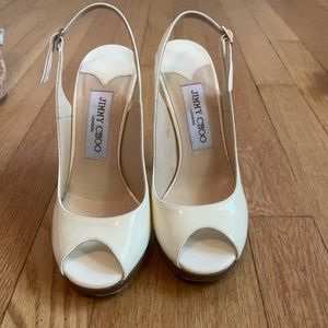 Jimmy Choo Ivory Pumps